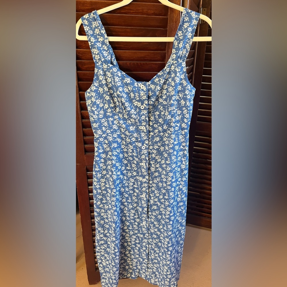 Rihoas Blue floral dress Medium